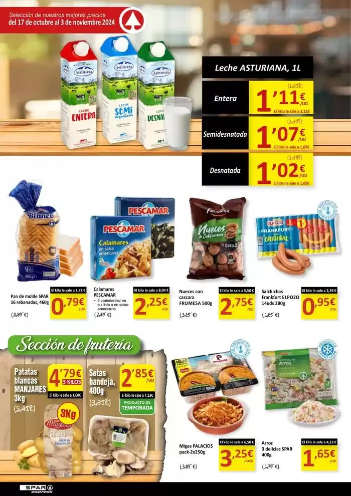 Catálogo de SPAR Express 17 octubre - 3 noviembre 17 de octubre al 3 de noviembre 2024 - Página 2
