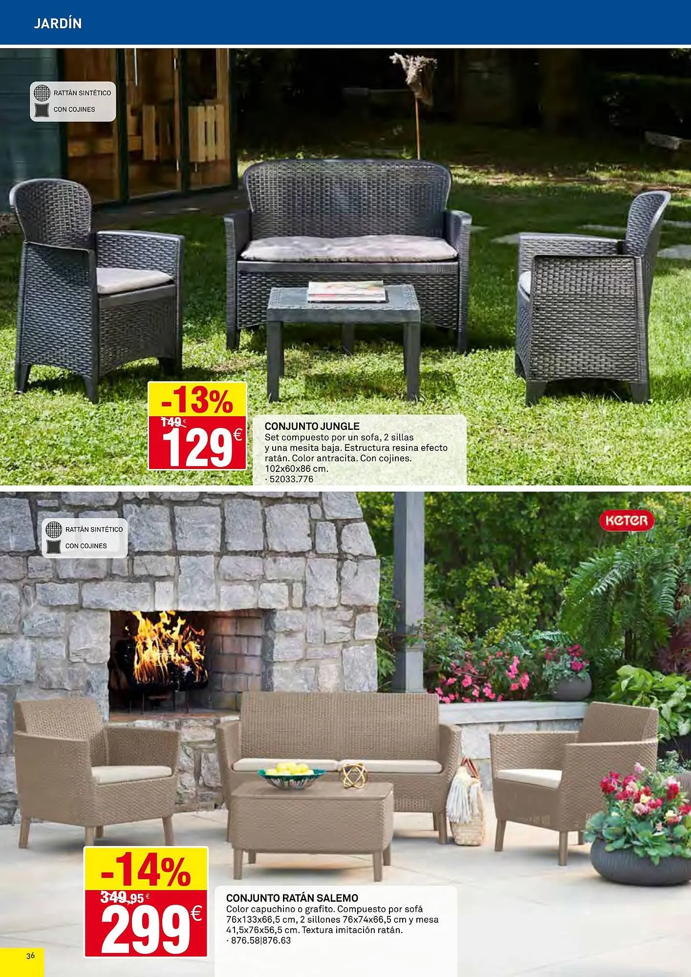 Catálogo de Folleto Bricoking 2 de junio al 13 de junio 2025 - Página 36