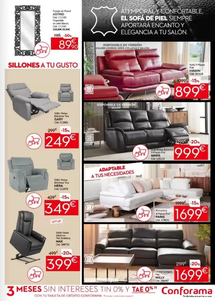 Catálogo de Hasta -50% dto. en sofás 27 de febrero al 26 de marzo 2025 - Página 7
