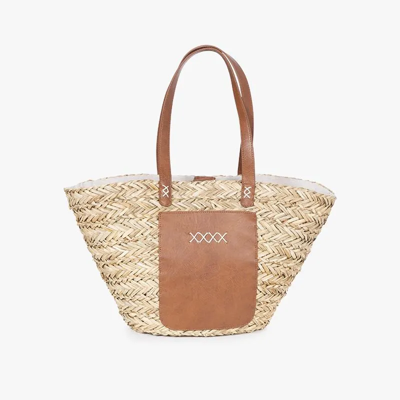 BOLSO CESTA JACINTO AGUA