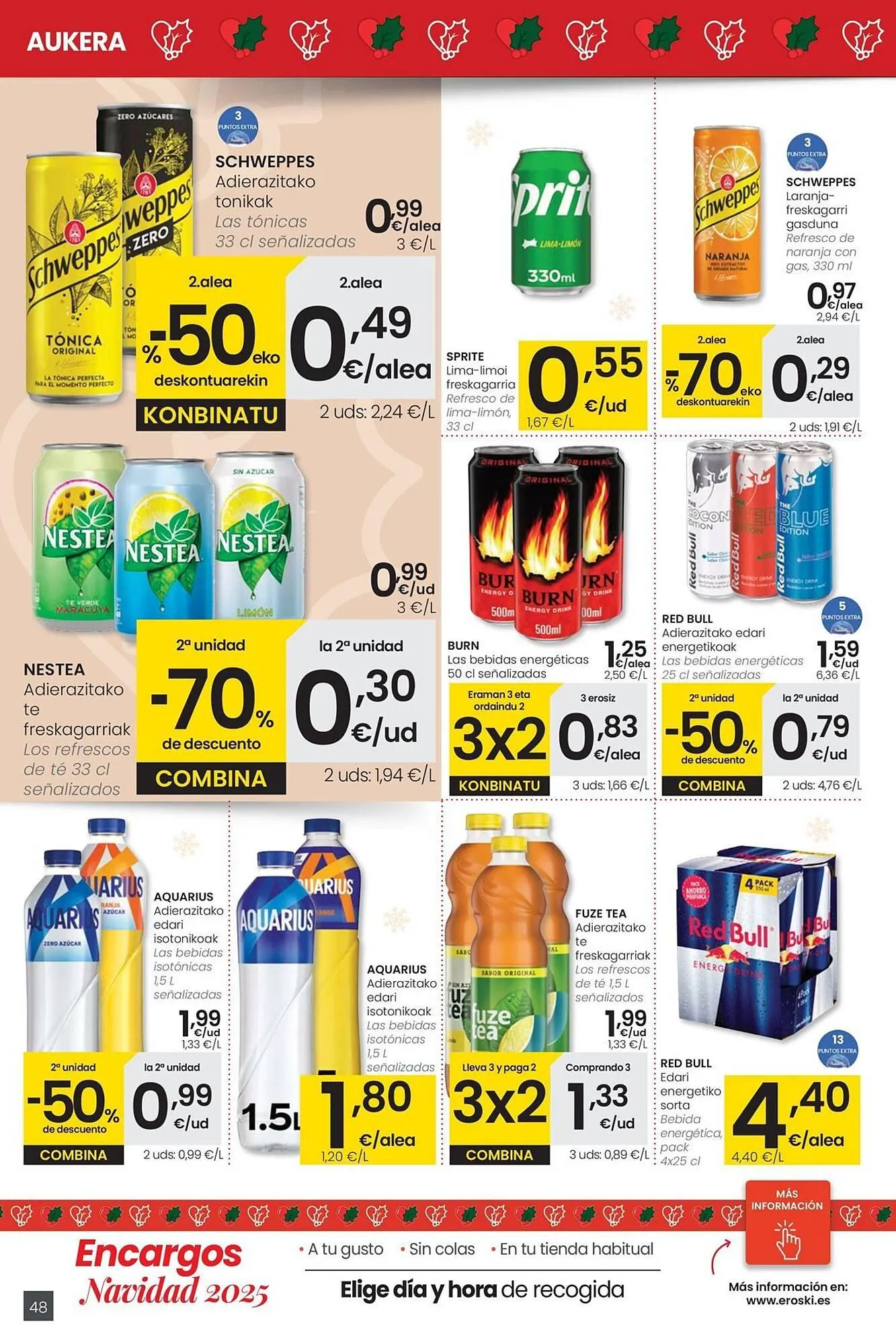 Catálogo de Folleto Eroski 18 de diciembre al 31 de diciembre 2025 - Página 48