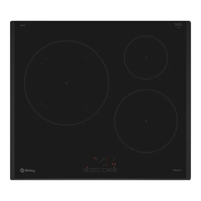 Placa inducción Balay zona gigante de 28 cm - 3EB965LR