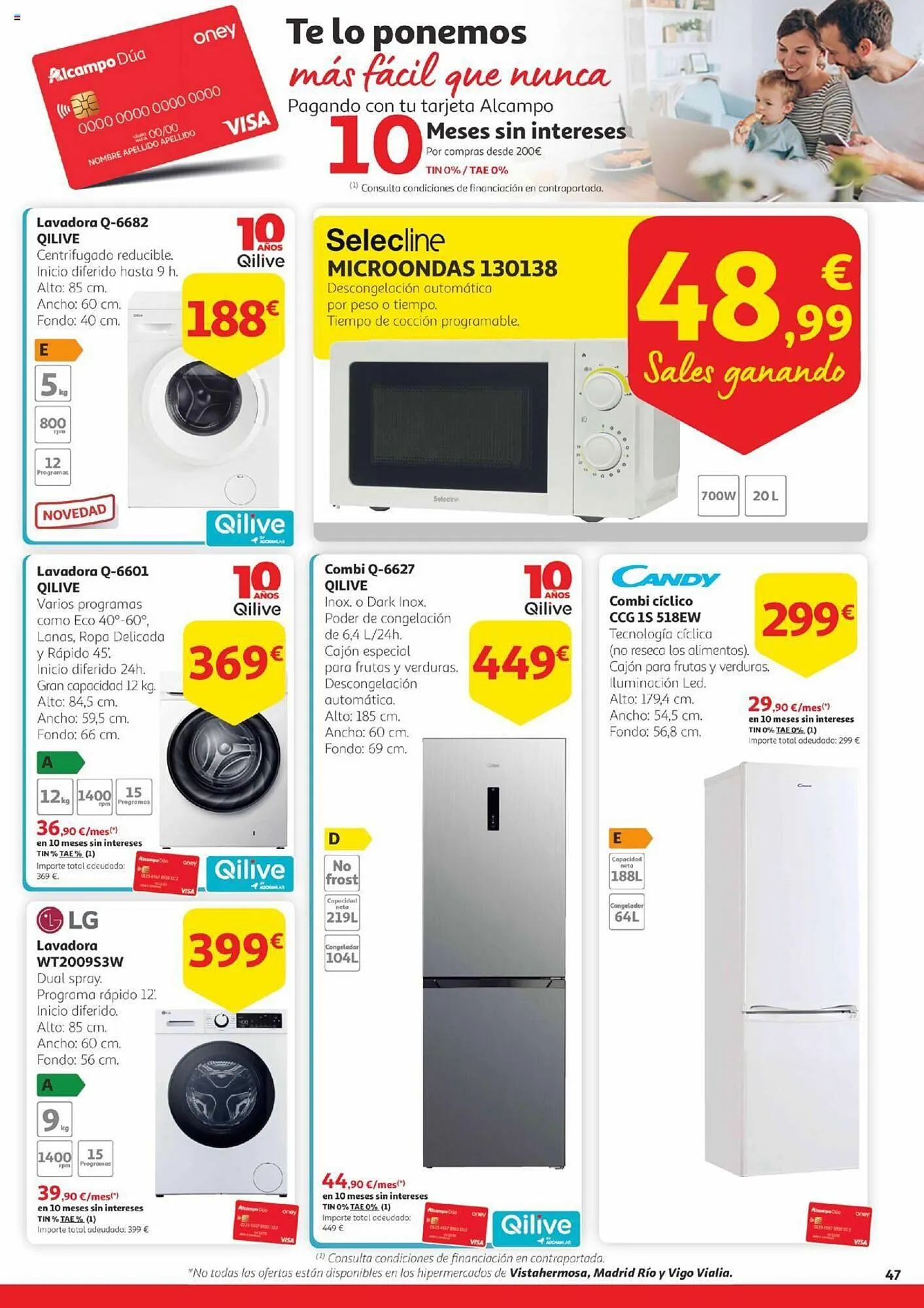 Catálogo de Folleto Alcampo 26 de septiembre al 9 de octubre 2024 - Página 47