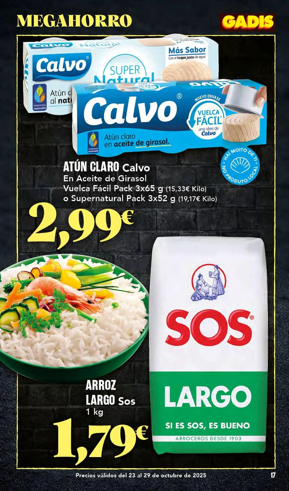 Catálogo de Folleto Gadis 23 de octubre al 29 de octubre 2025 - Página 17