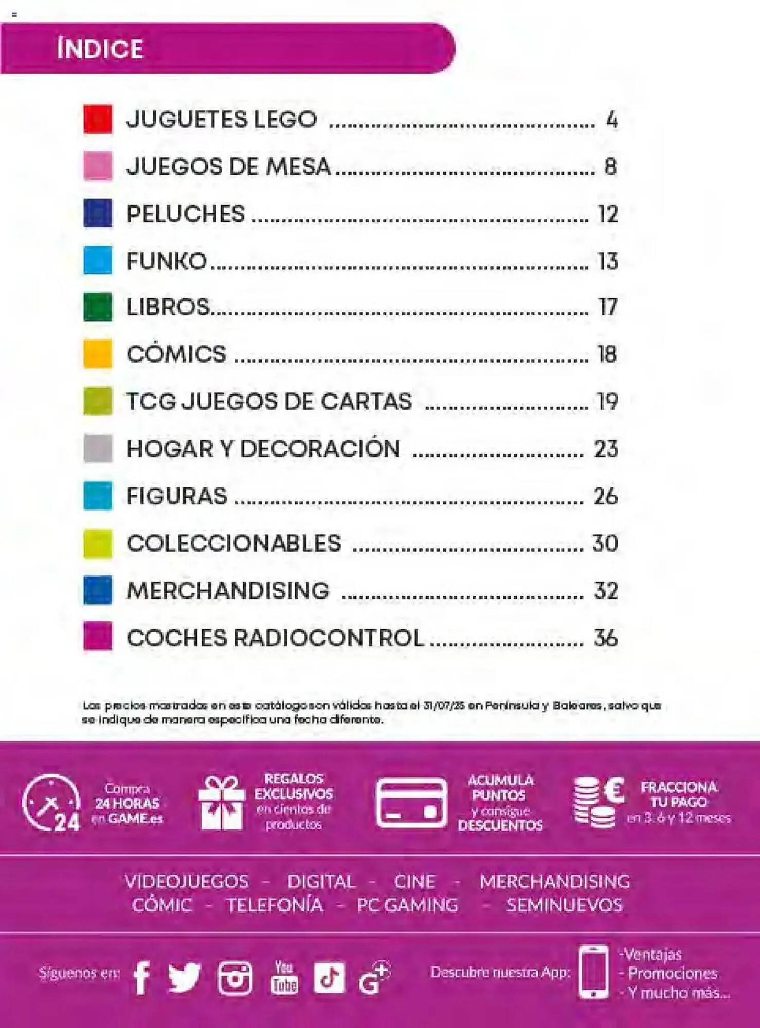 Catálogo de Folleto Game 25 de abril al 31 de julio 2025 - Página 3