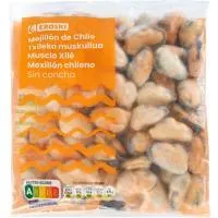 Mejillón carne EROSKI, bolsa 250 g