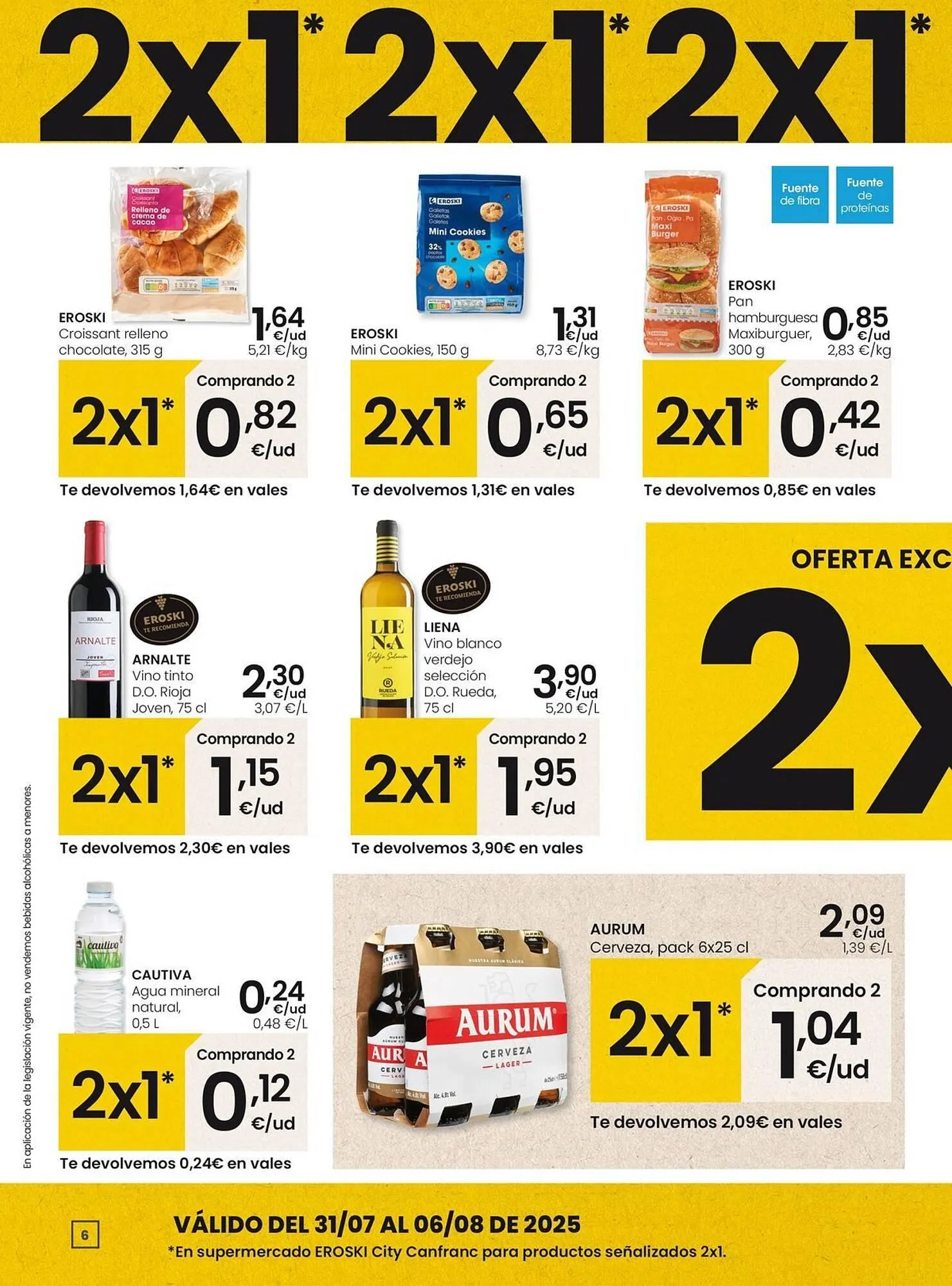 Catálogo de Folleto Eroski 31 de julio al 6 de agosto 2025 - Página 6