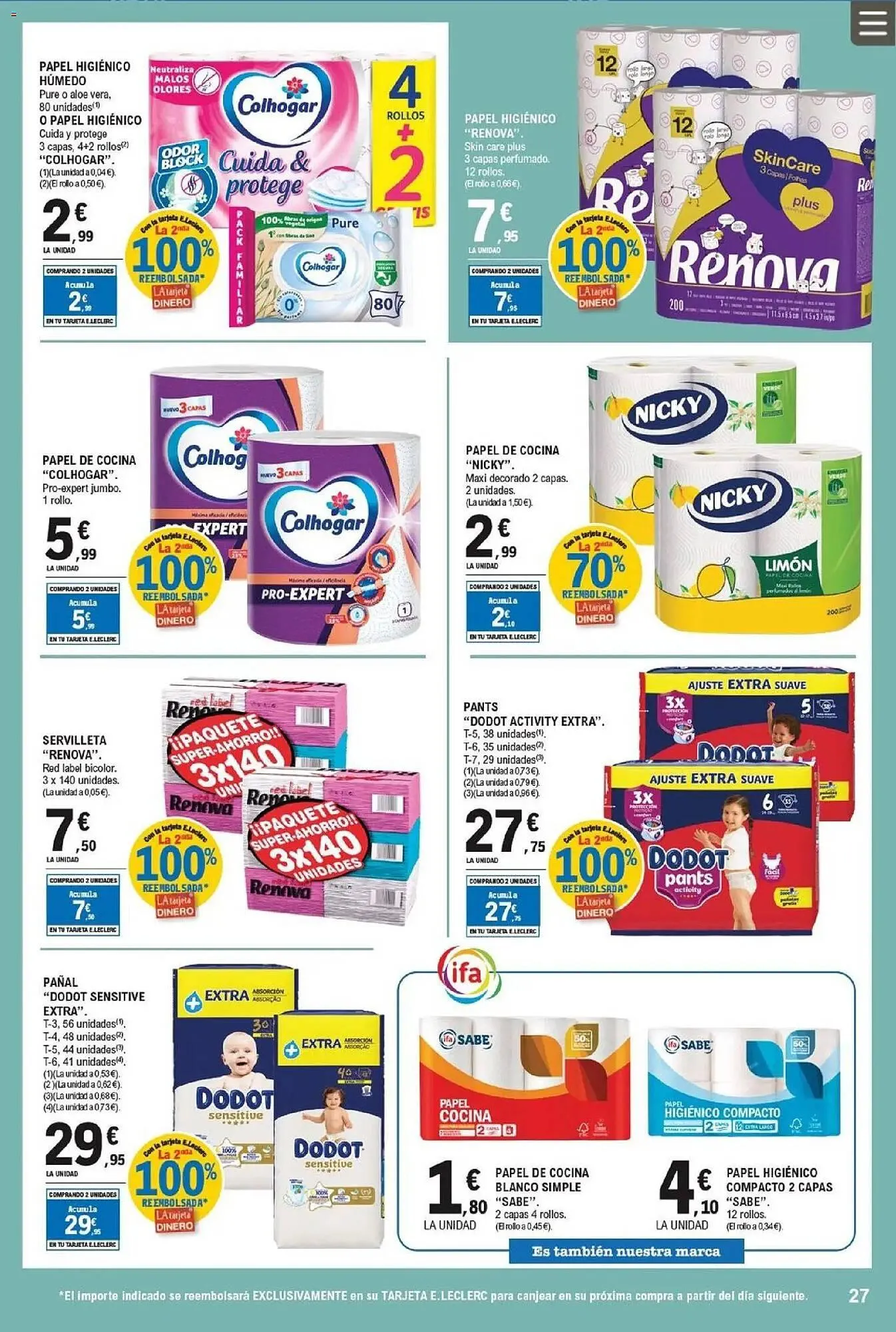 Catálogo de Catálogo E.Leclerc 25 de marzo al 5 de abril 2026 - Página 27