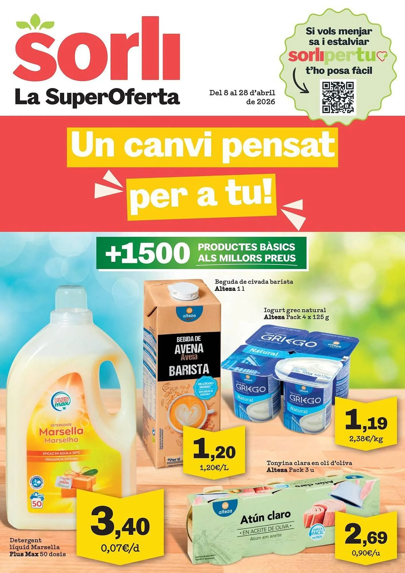 Catálogo de Catálogo Sorli 8 de abril al 28 de abril 2026 - Página 1