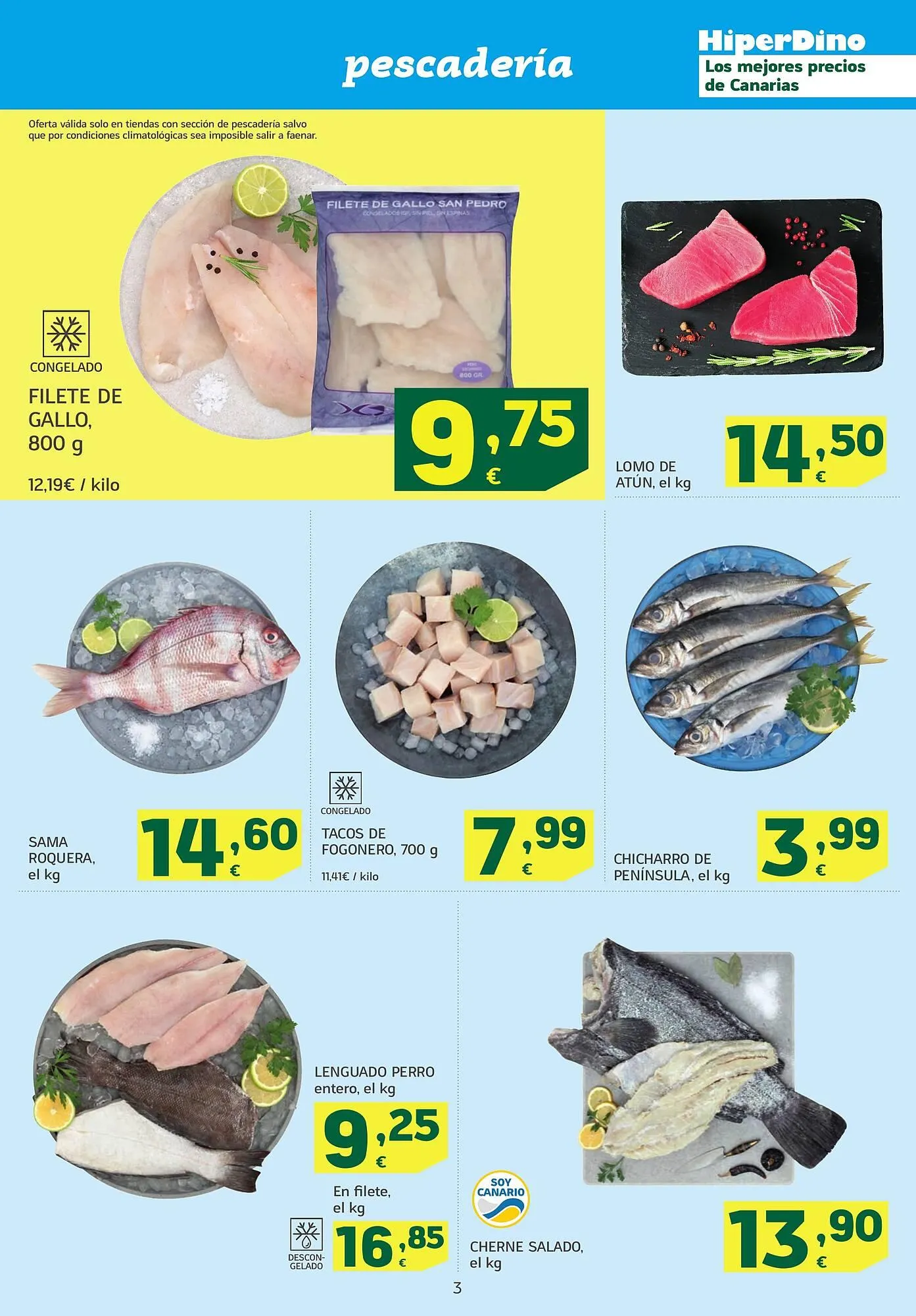 Catálogo de Folleto HiperDino 22 de julio al 7 de agosto 2025 - Página 3