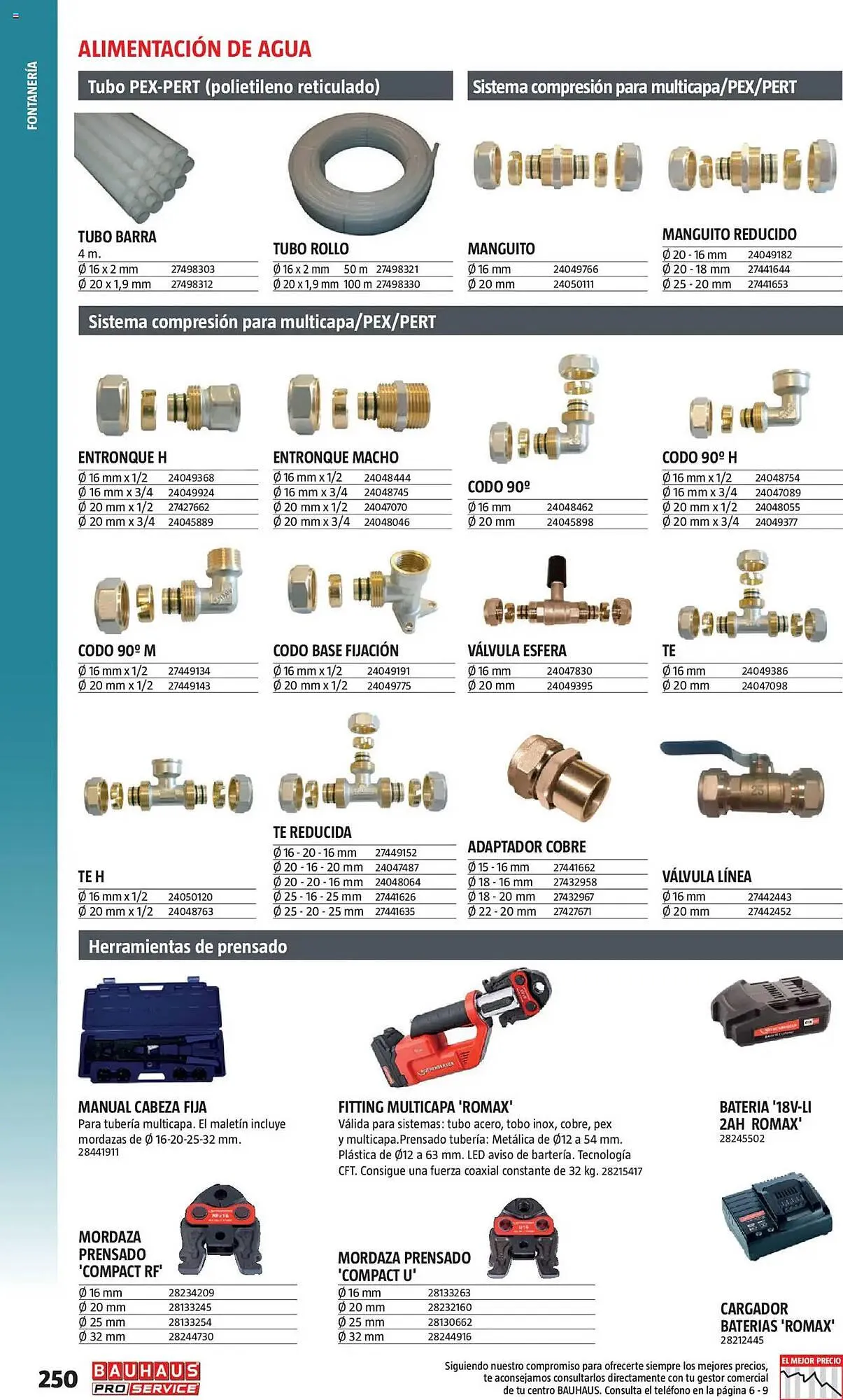 Catálogo de Folleto Bauhaus 24 de febrero al 31 de diciembre 2025 - Página 250
