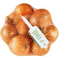 Cebolla blanca EROSKI, malla 2 kg