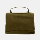 Bolso De Mano De Ante