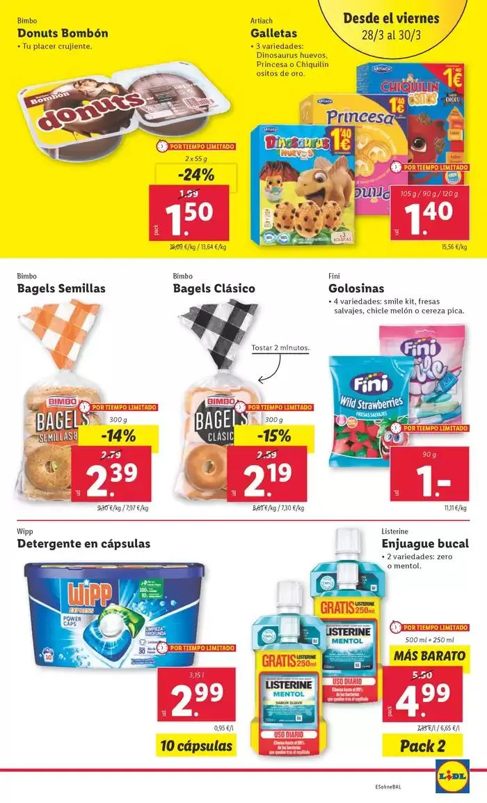 Catálogo de ¡Bazar Lidl! Ofertas válidas del 24/03 al 30/03 24 de marzo al 30 de marzo 2025 - Página 50
