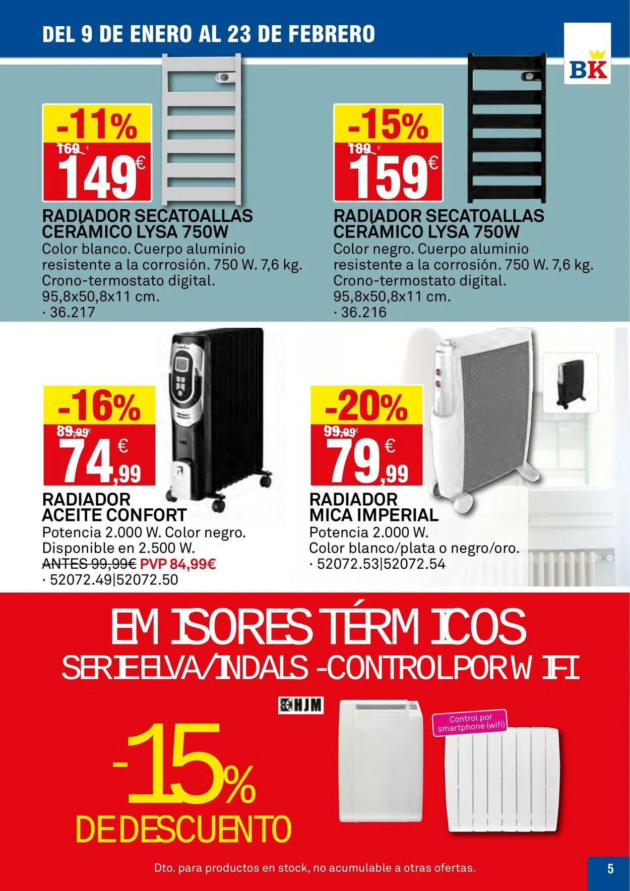 Catálogo de Bricoking Oferta actual 23 de enero al 6 de febrero 2025 - Página 5
