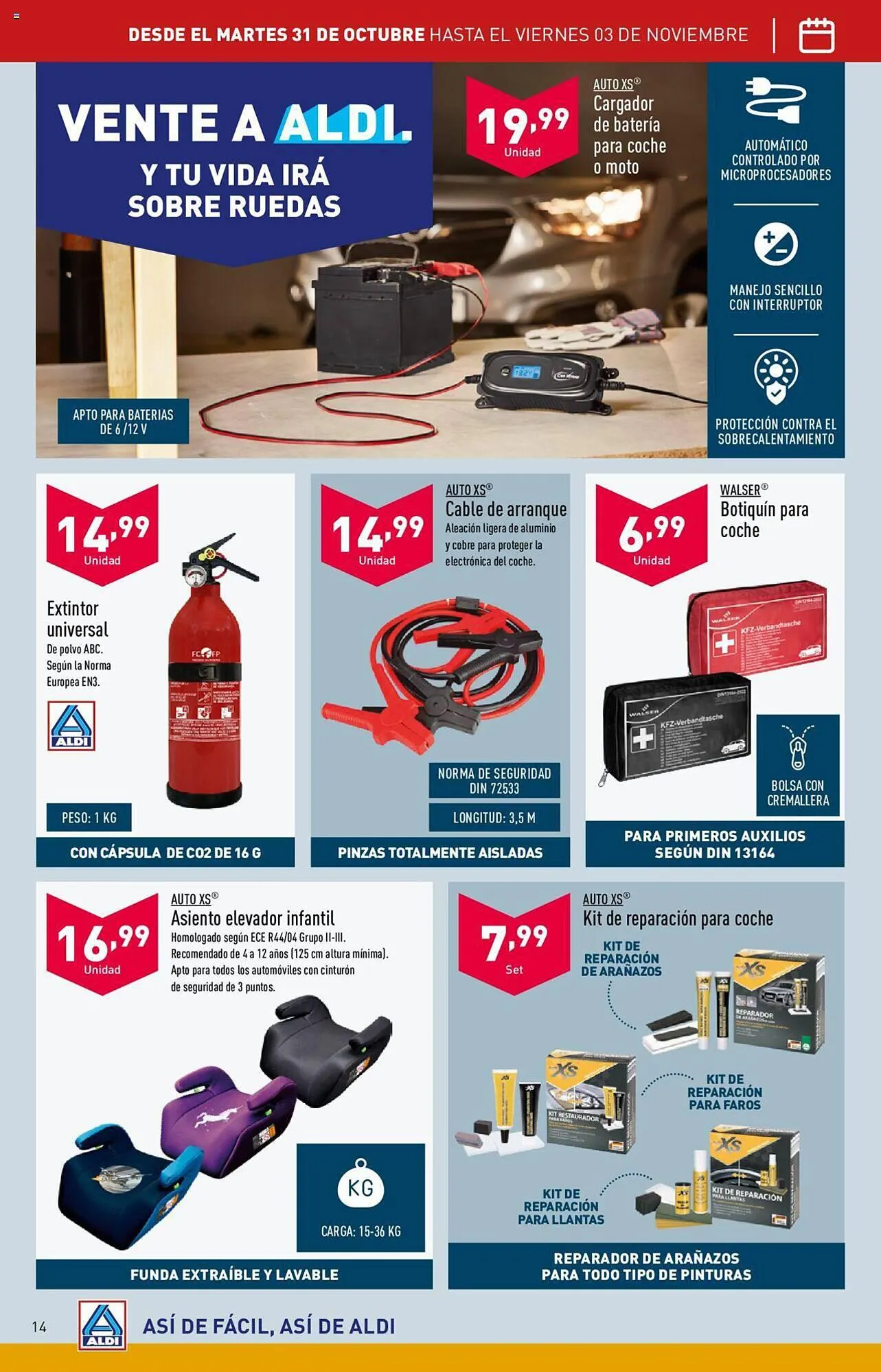 Catálogo de Folleto ALDI 31 de octubre al 7 de noviembre 2023 - Página 14