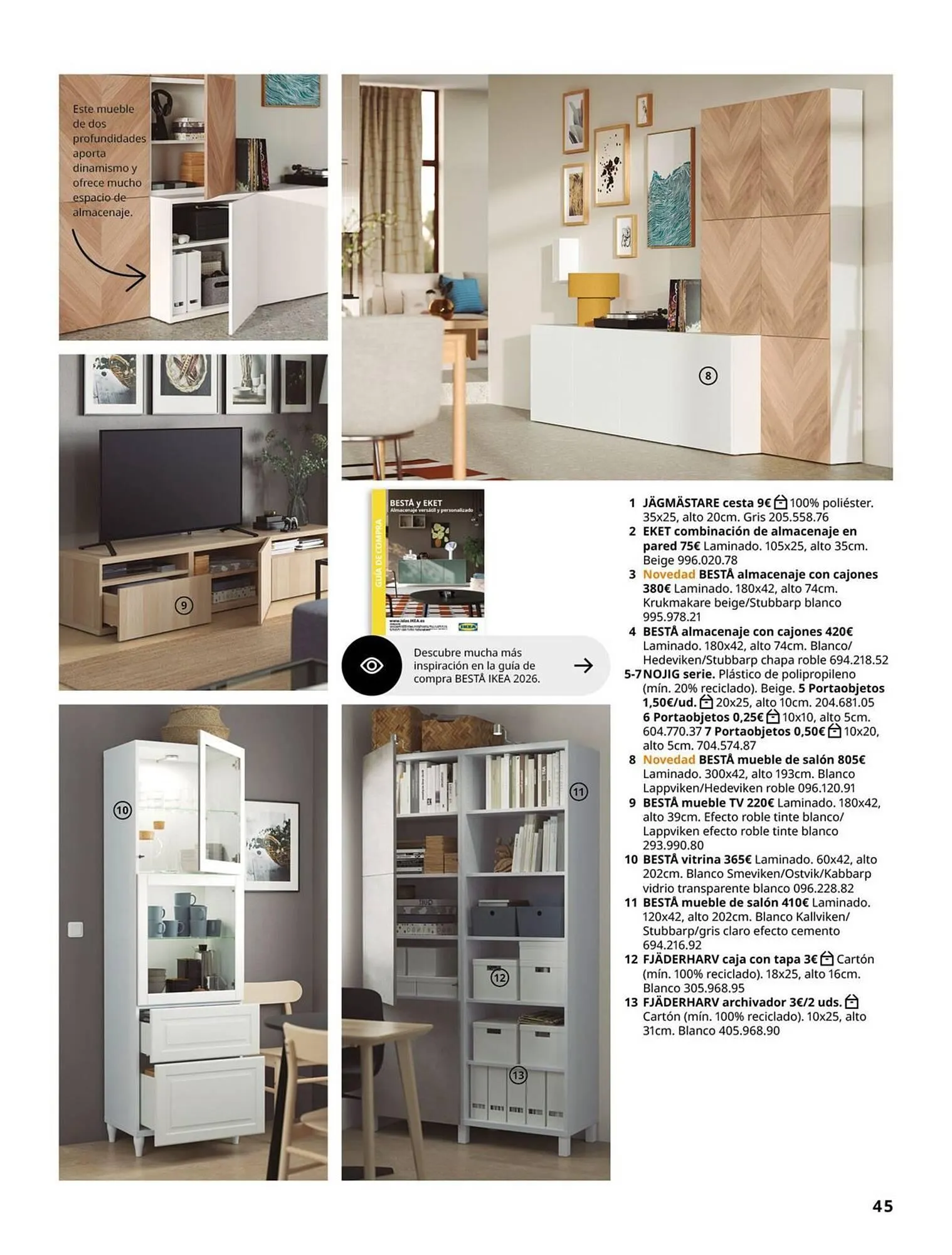 Catálogo de Catálogo IKEA 9 de febrero al 31 de agosto 2026 - Página 45