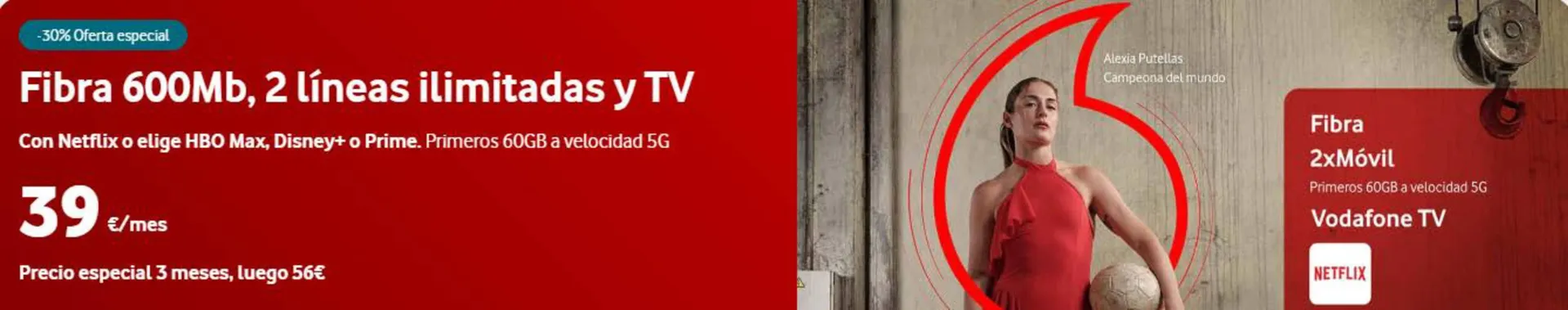 Catálogo de Folleto Vodafone 3 de marzo al 23 de marzo 2026 - Página 1