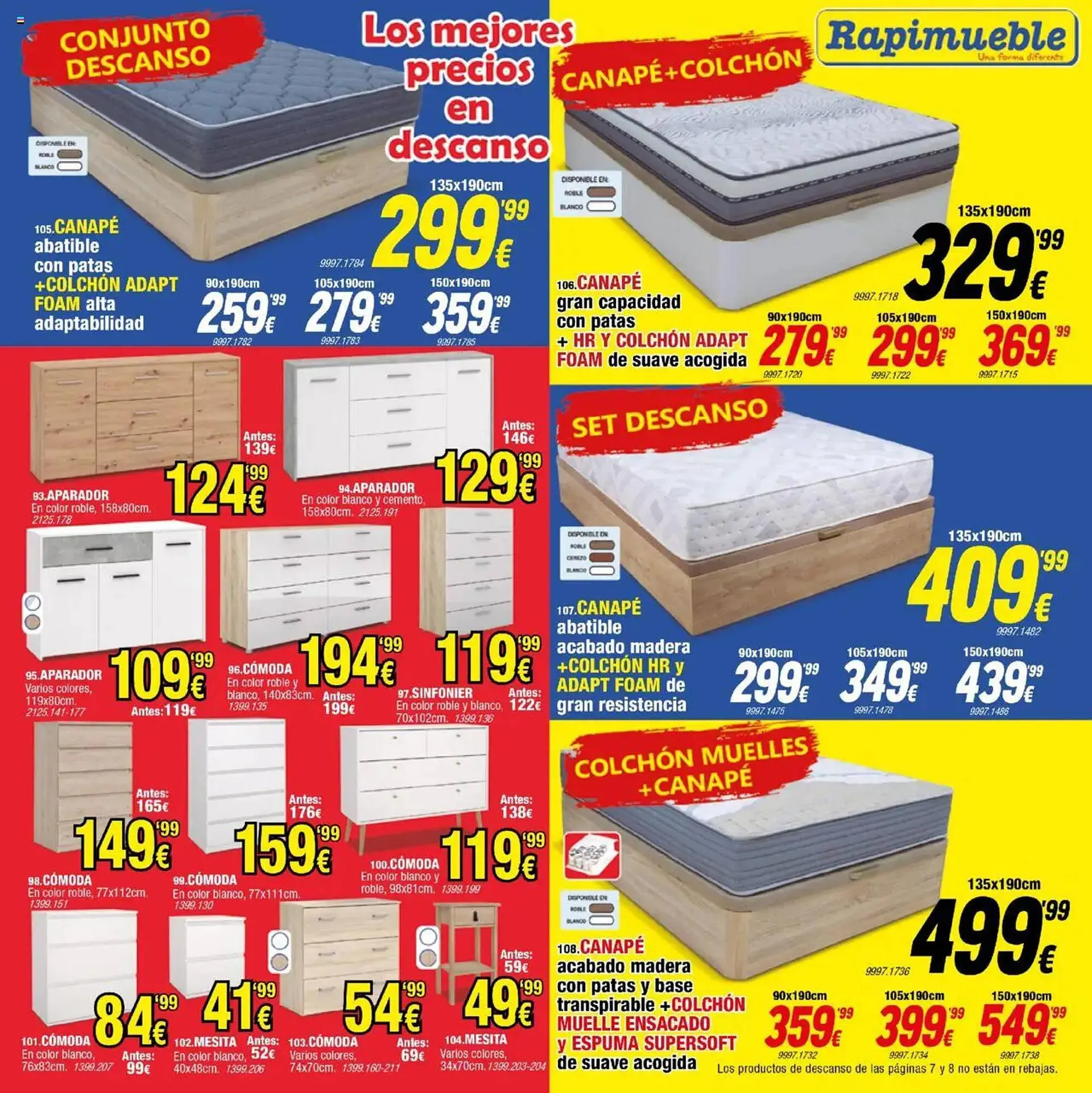 Catálogo de Folleto Rapimueble 1 de julio al 31 de agosto 2025 - Página 9