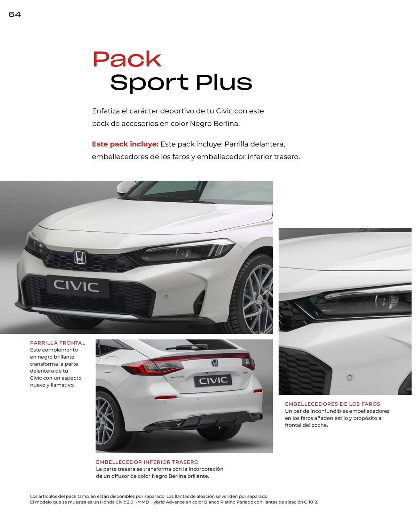 Catálogo de Folleto Honda 21 de enero al 31 de diciembre 2026 - Página 54