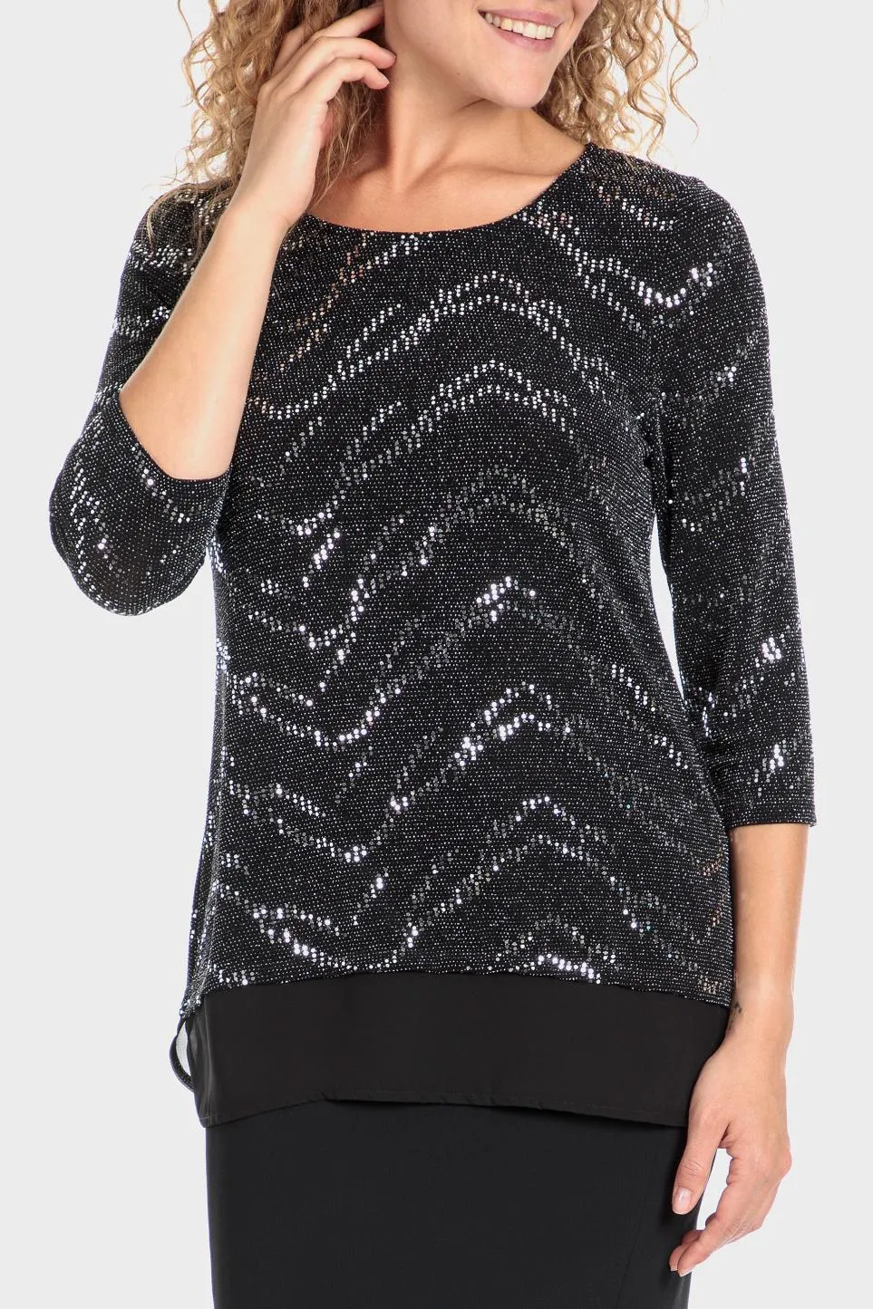 Camiseta lentejuelas