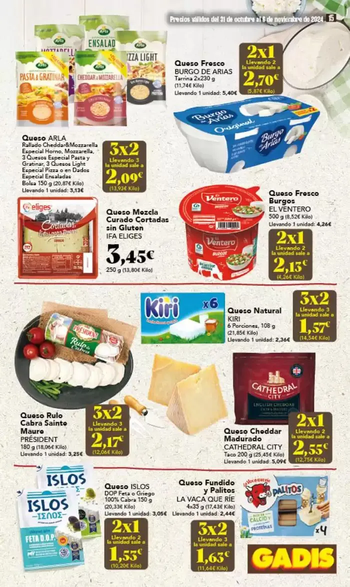 Catálogo de Catálogo Gadis Galicia 31 de octubre al 6 de noviembre 2024 - Página 15