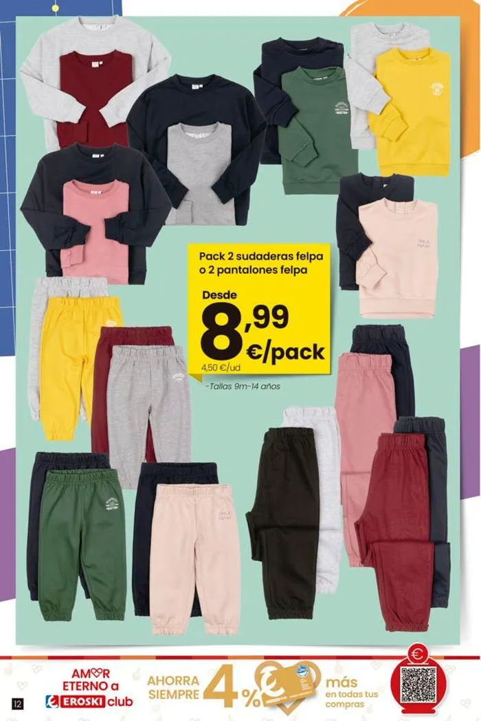Catálogo de Ofertas Vuelta al Cole EROSKI 22 de agosto al 18 de septiembre 2024 - Página 12