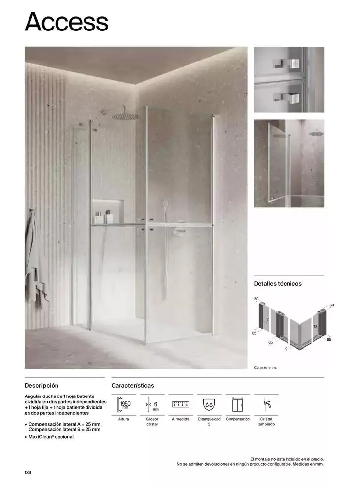Catálogo de Mamparas de Baño 9 de enero al 31 de diciembre 2025 - Página 138