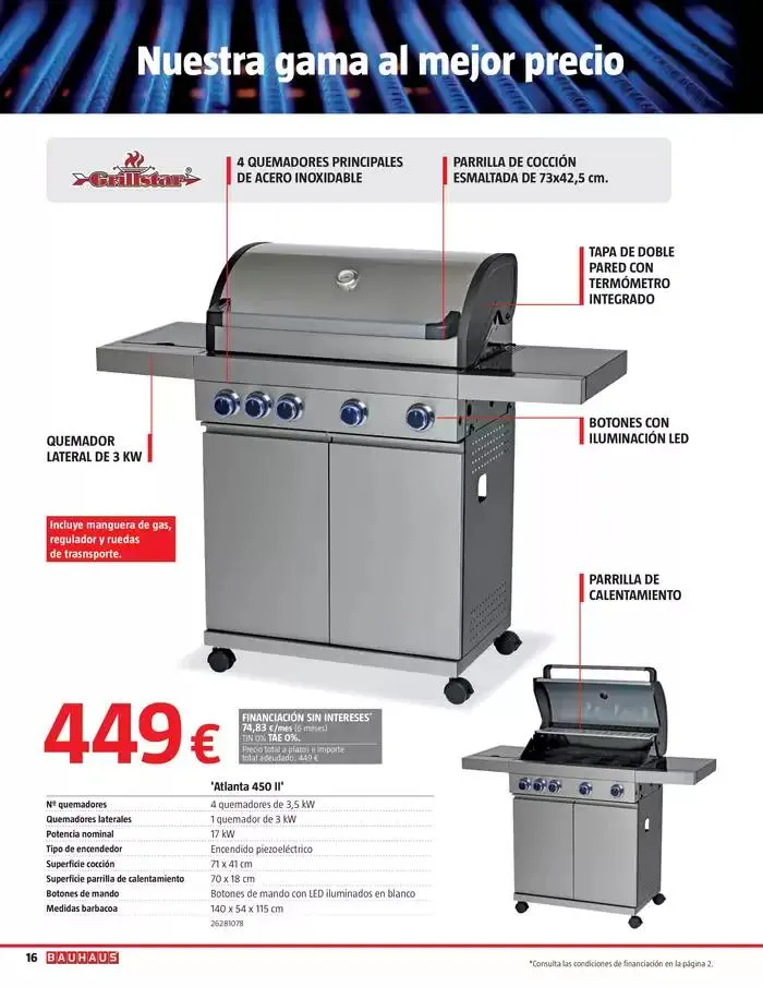 Catálogo de Barbacoas, cocinar al aire libre 8 de mayo al 6 de junio 2025 - Página 16