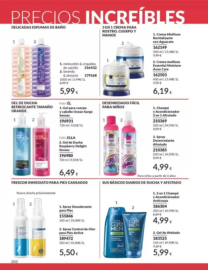 Catálogo de Catálogo AVON Mayo 2 de mayo al 31 de mayo 2025 - Página 202