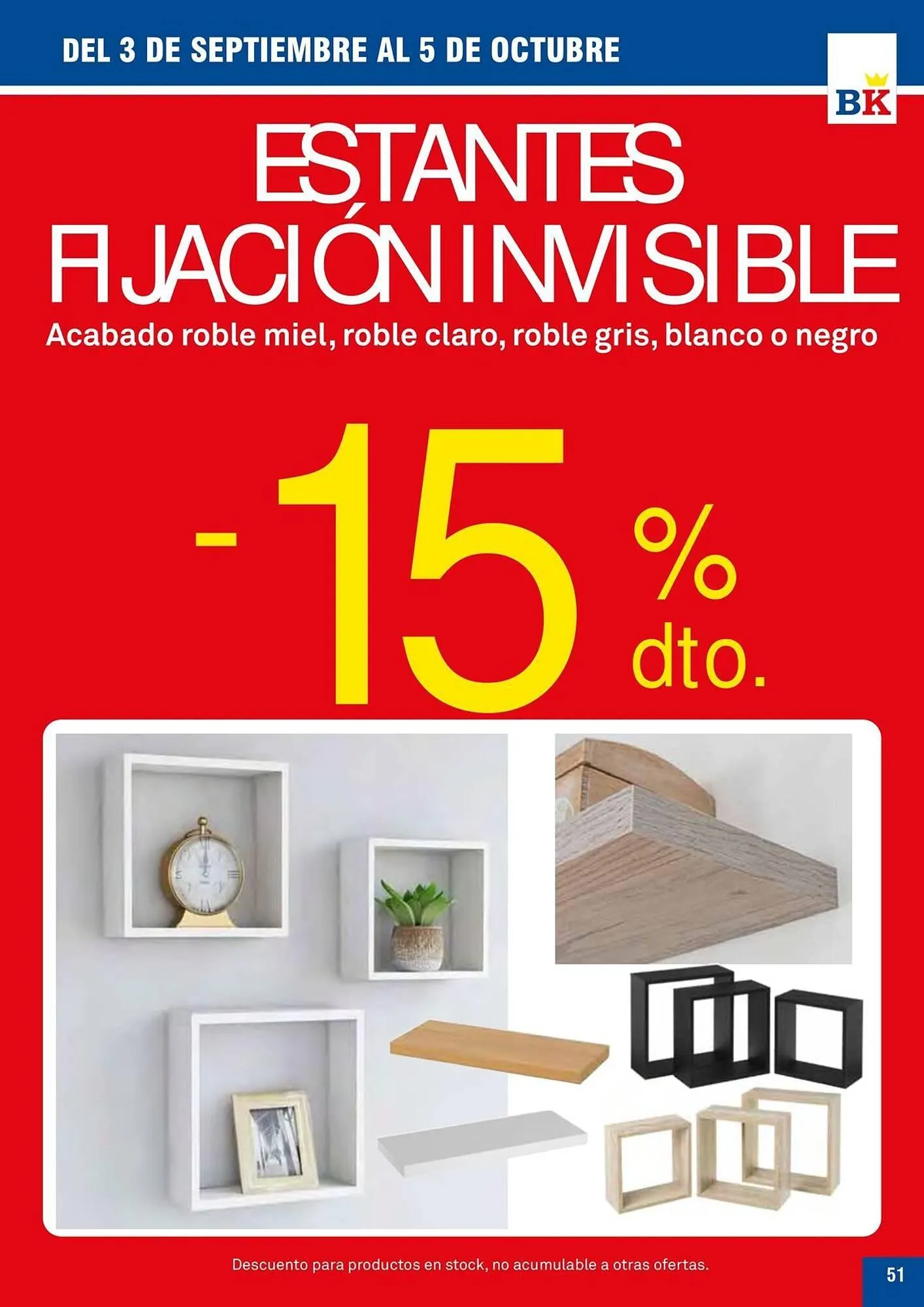 Catálogo de Catálogo Bricoking 3 de septiembre al 15 de octubre 2025 - Página 51
