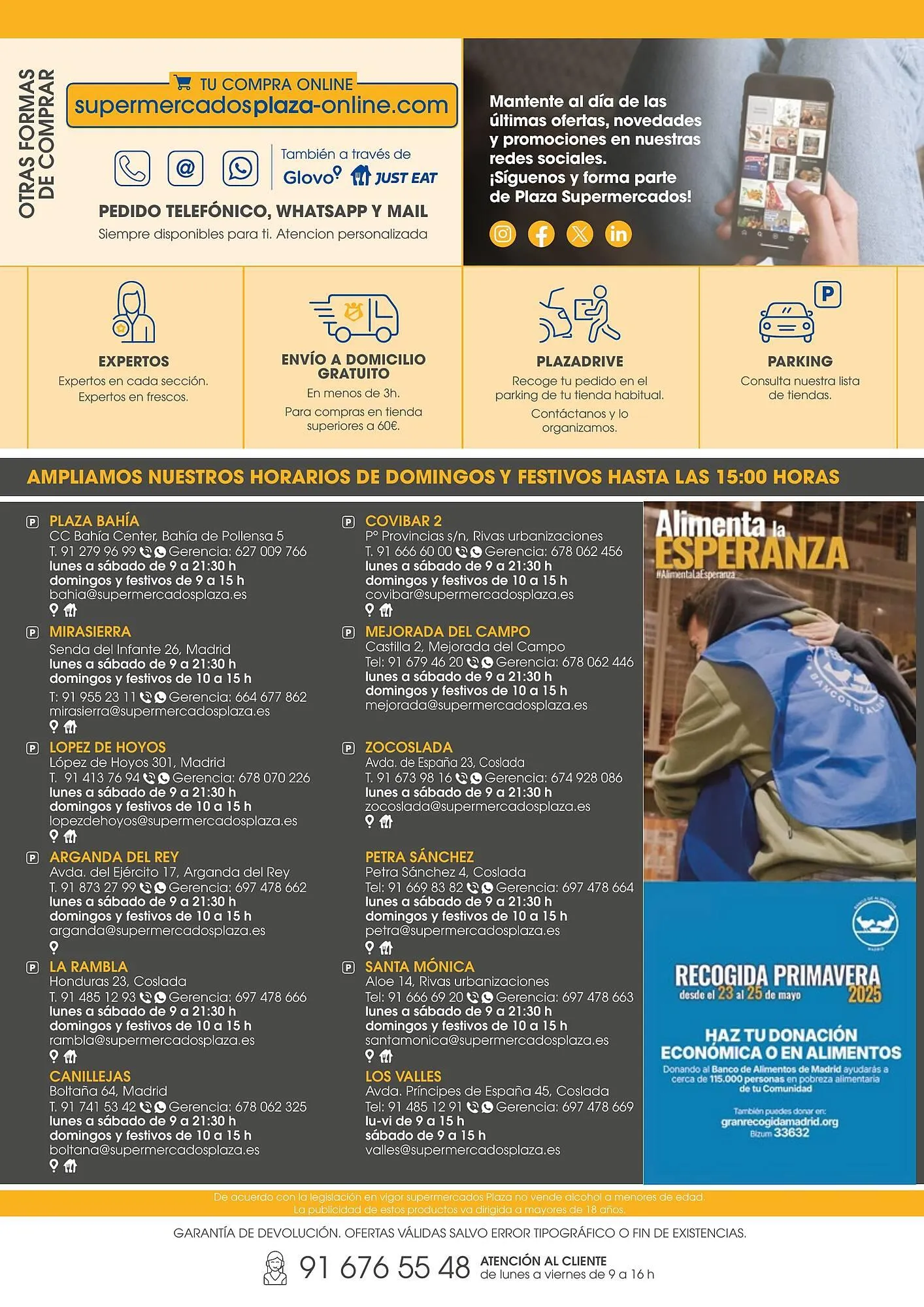 Catálogo de Folleto Supermercados Plaza 8 de mayo al 28 de mayo 2025 - Página 28