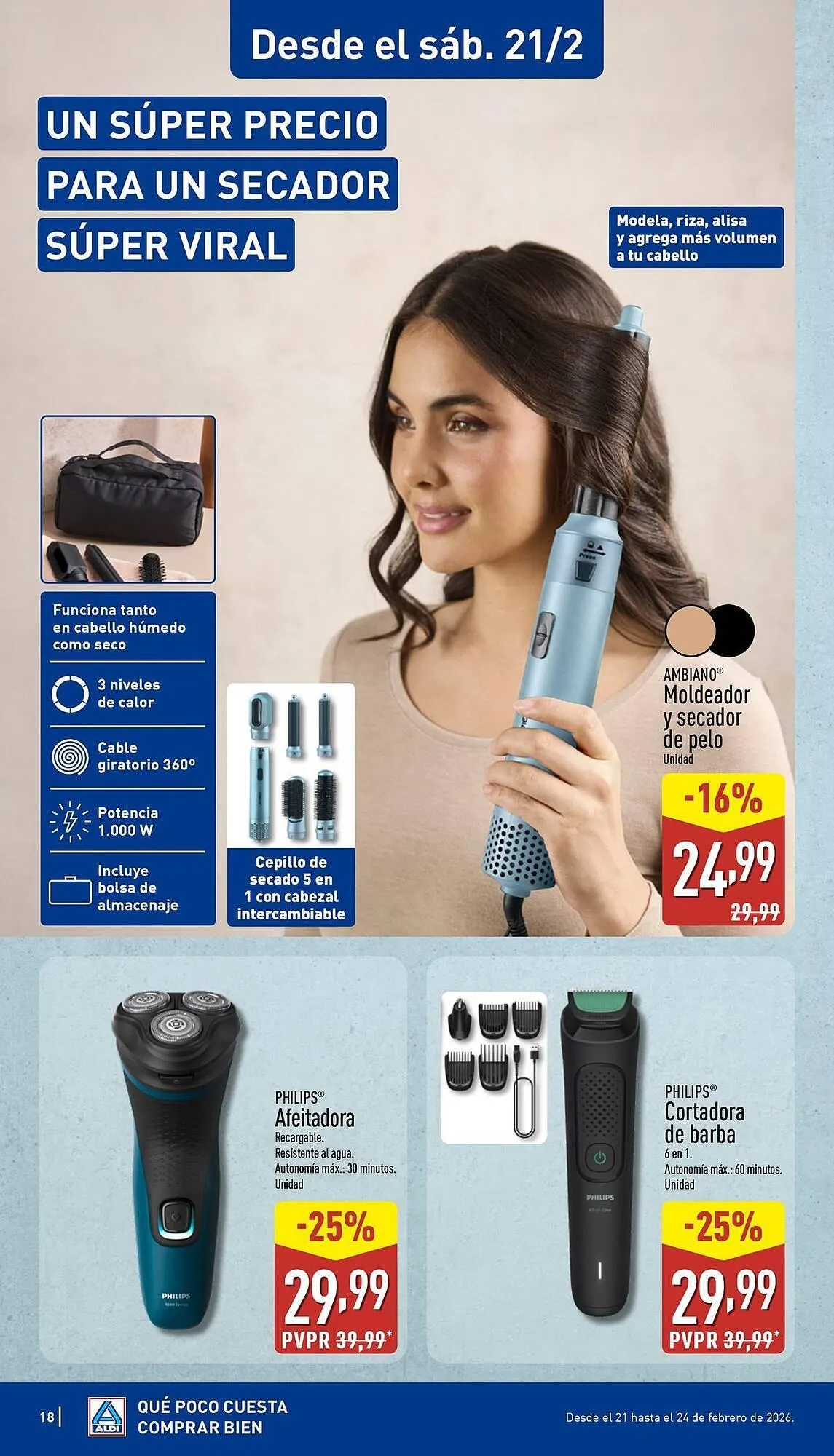 Catálogo de Folleto ALDI 16 de febrero al 22 de febrero 2026 - Página 18
