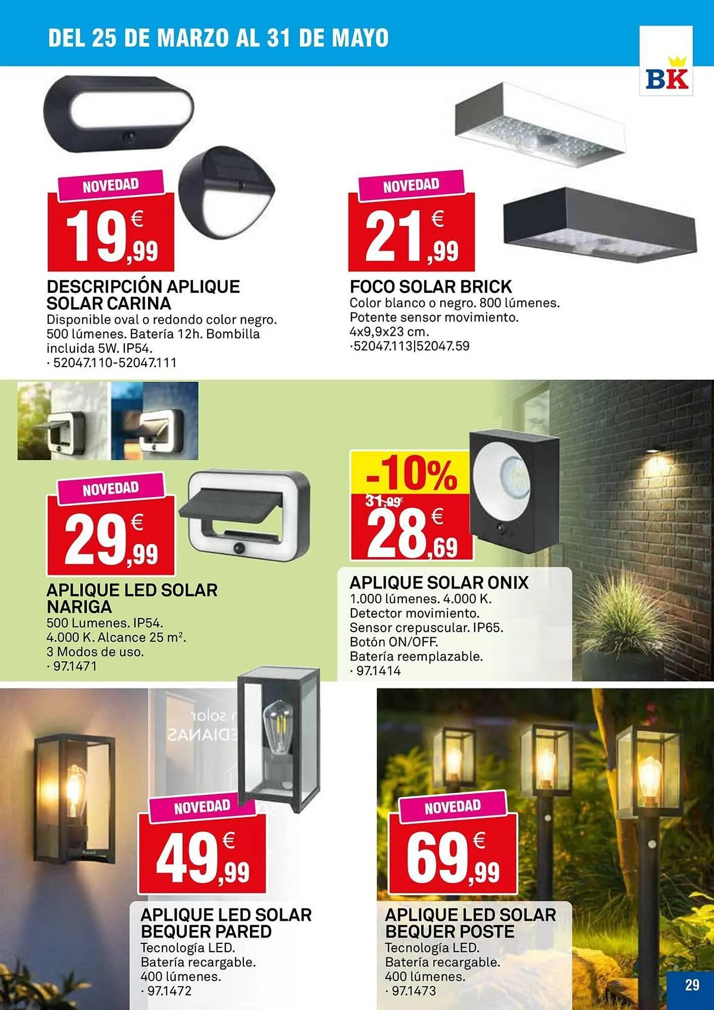 Catálogo de Catálogo Bricoking 25 de marzo al 31 de mayo 2026 - Página 29