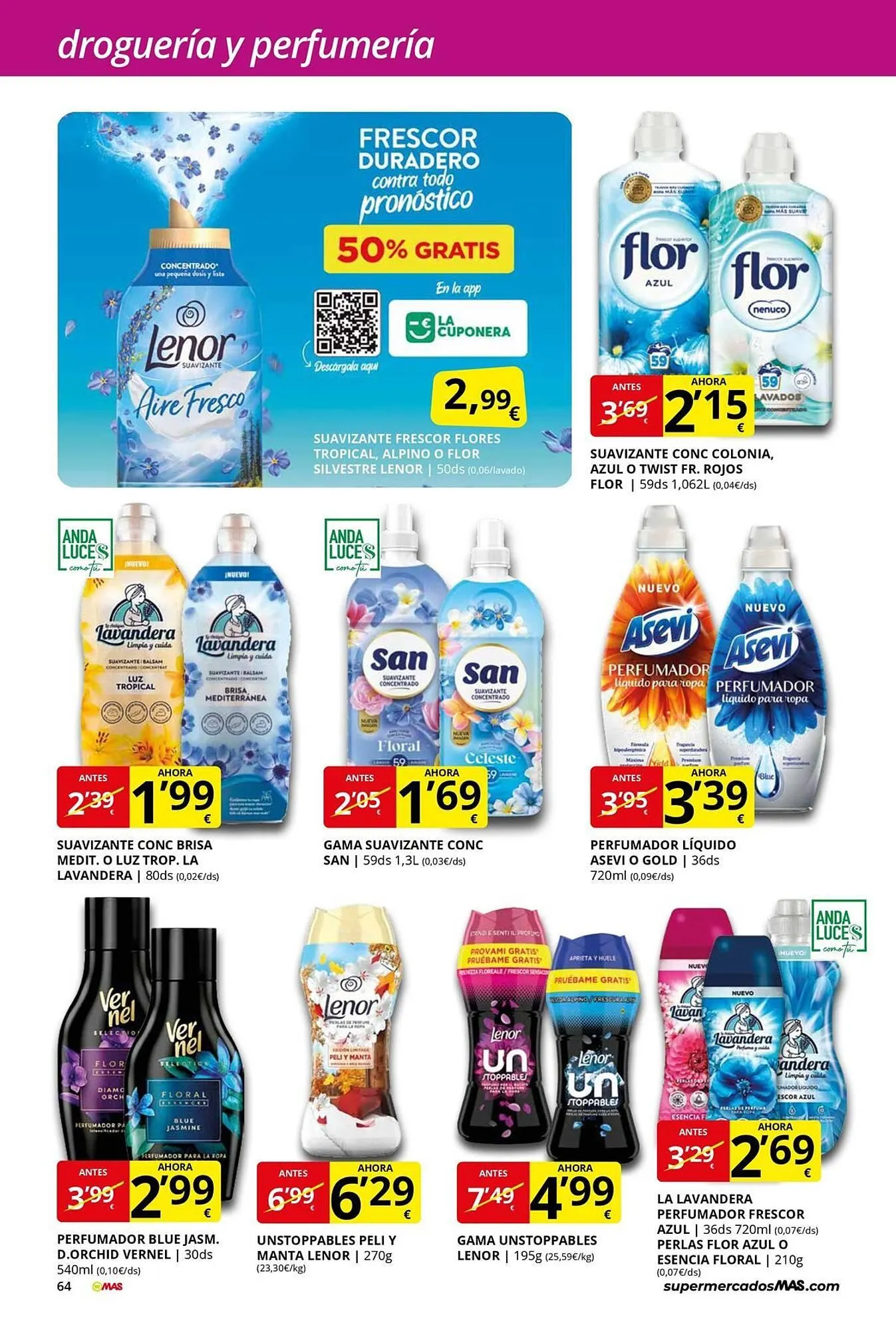 Catálogo de Folleto Supermercados MAS 31 de octubre al 30 de noviembre 2025 - Página 64