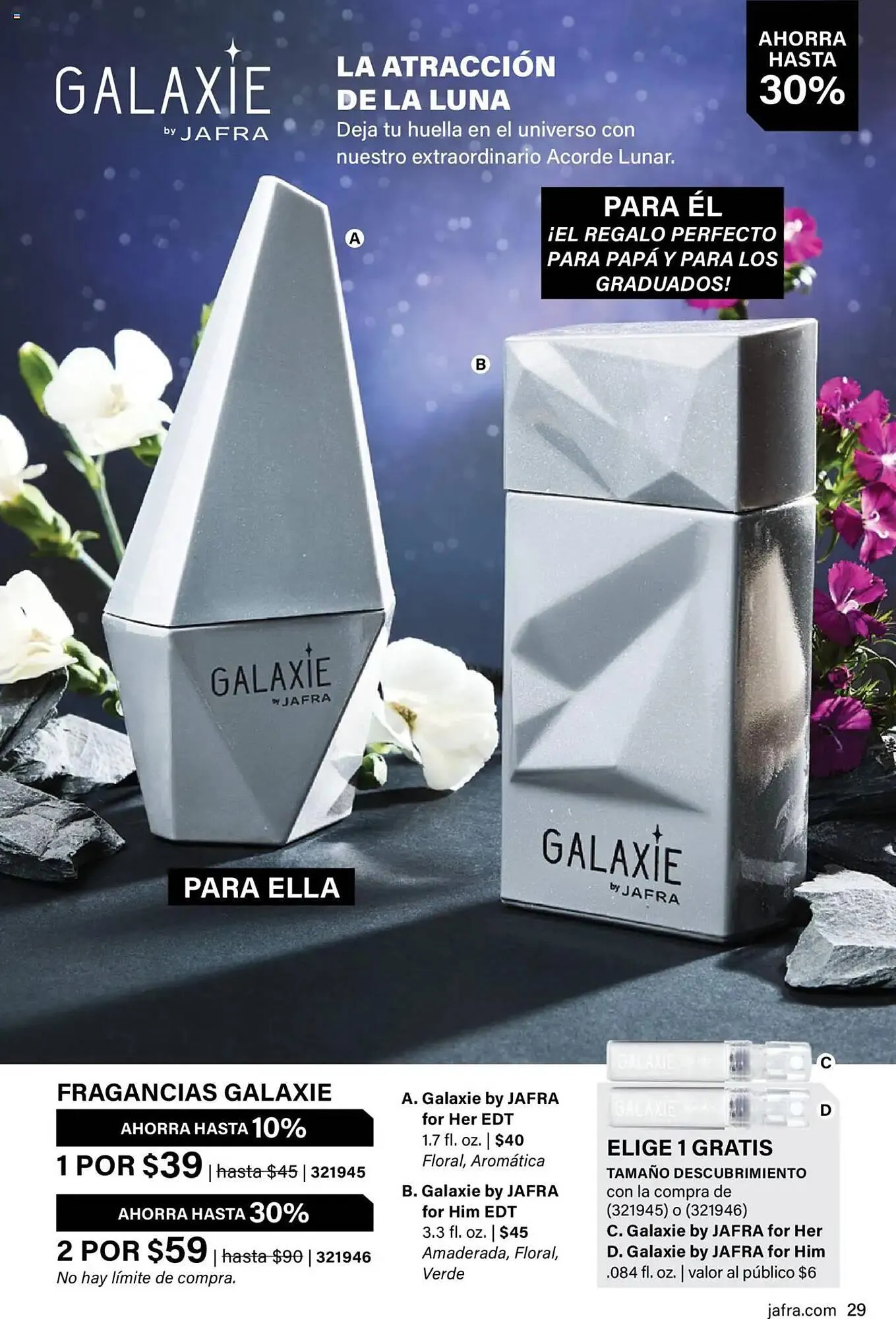 Catálogo de Folleto JAFRA 1 de mayo al 31 de mayo 2025 - Página 29