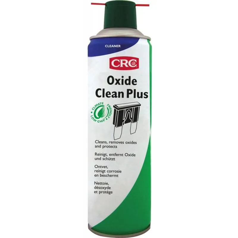 Oxide Clean Plus: Limpiador de óxido + lubricante para contactos eléctricos/electrónicos. No inflamable
