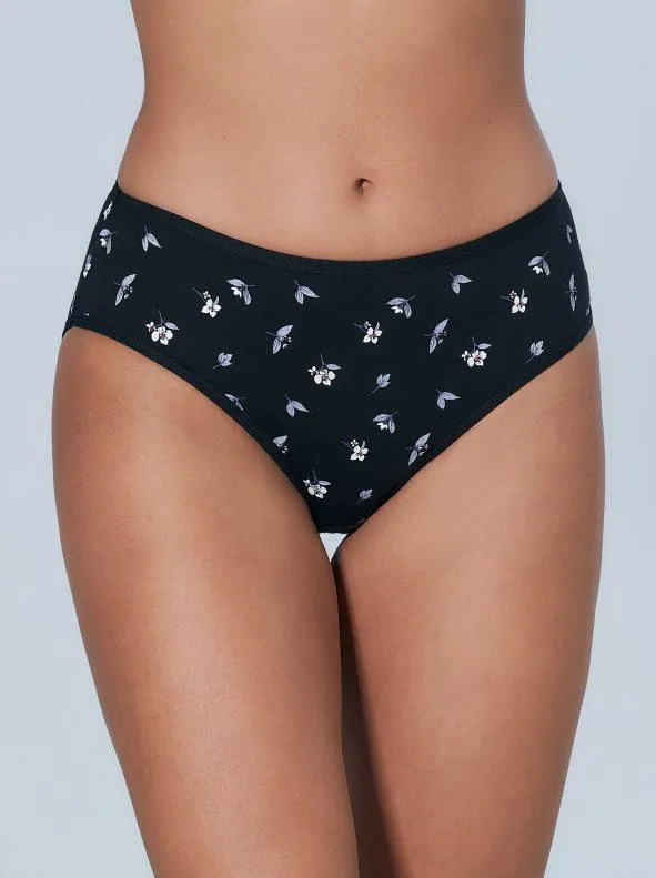 Lote de 3 bragas corte clásico de flores