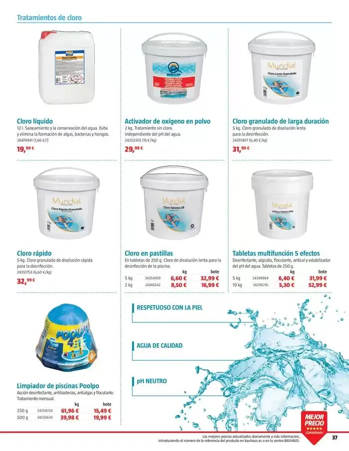 Catálogo de Piscinas, spa, limpieza y Mantenimiento 8 de mayo al 7 de junio 2025 - Página 37