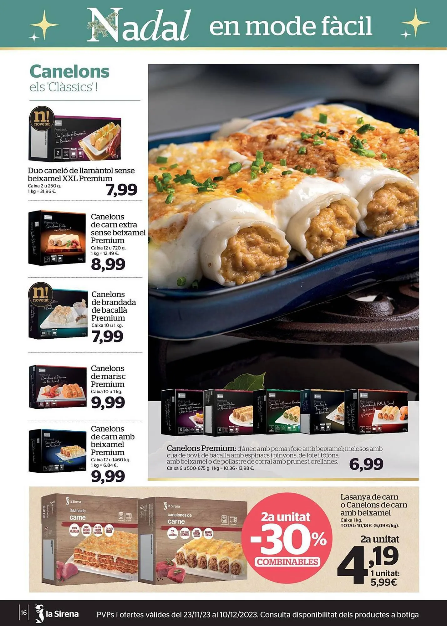 Catálogo de Folleto La Sirena 23 de noviembre al 10 de diciembre 2023 - Página 16