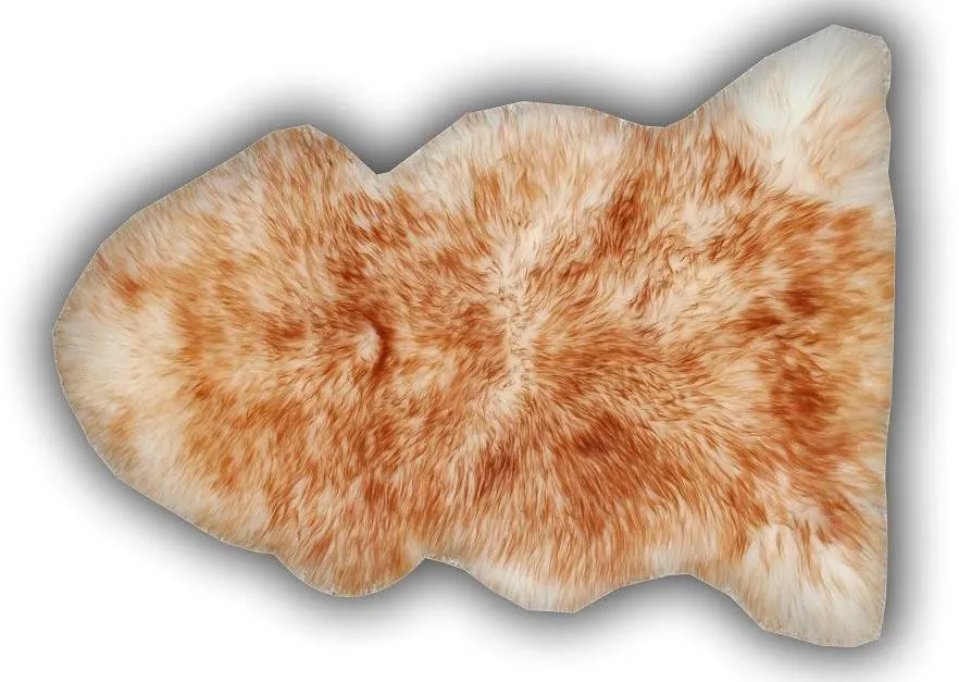 Piel de Mouton de puntas marrones