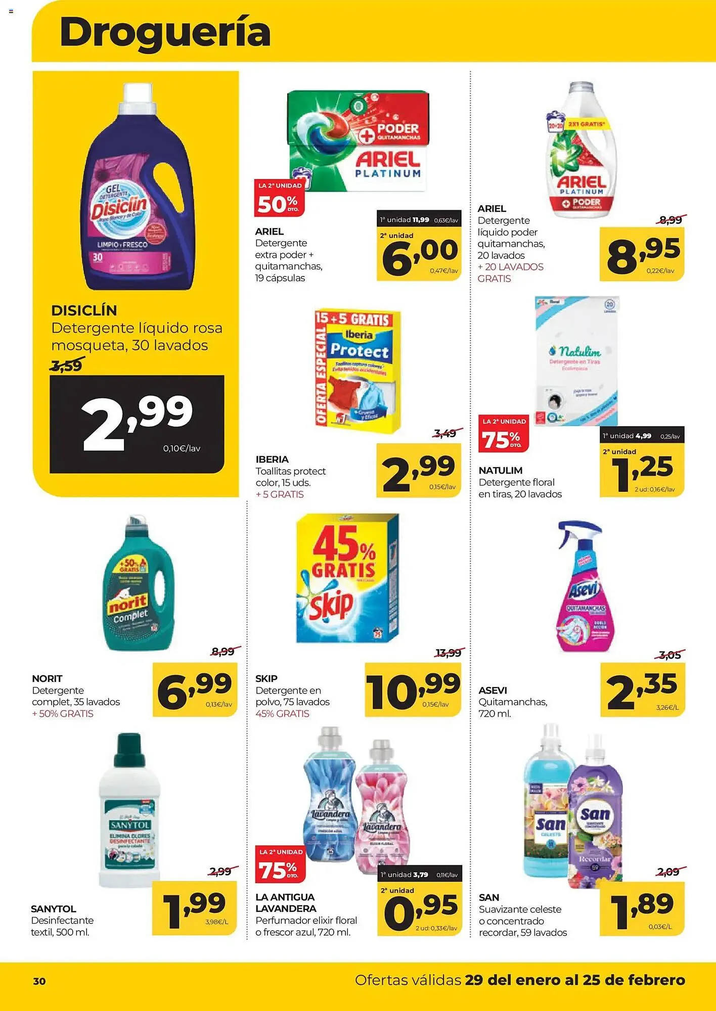 Catálogo de Folleto Alimerka 29 de enero al 25 de febrero 2026 - Página 30