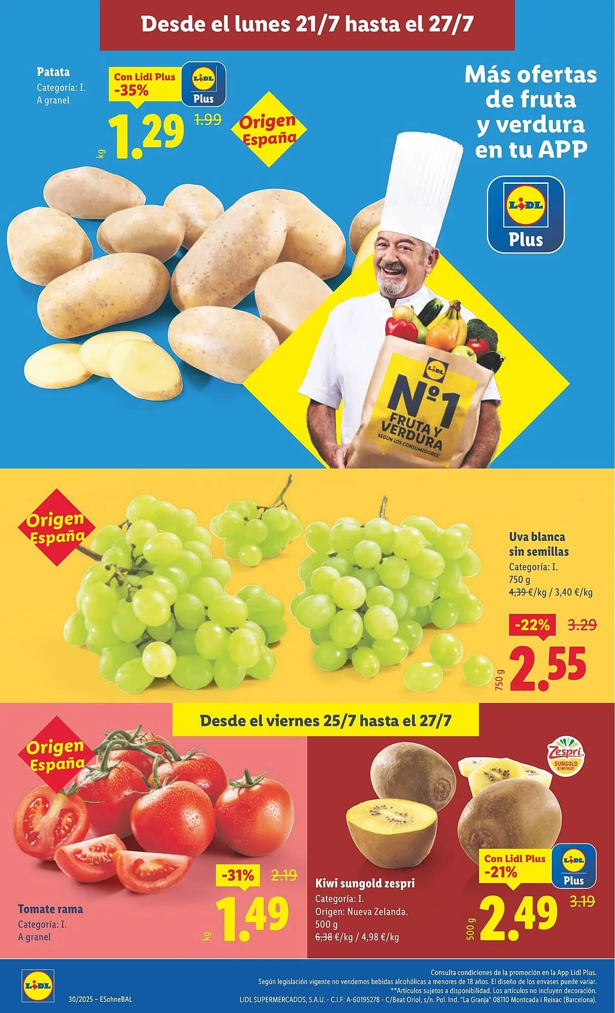 Catálogo de Folleto Lidl 21 de julio al 27 de julio 2025 - Página 2