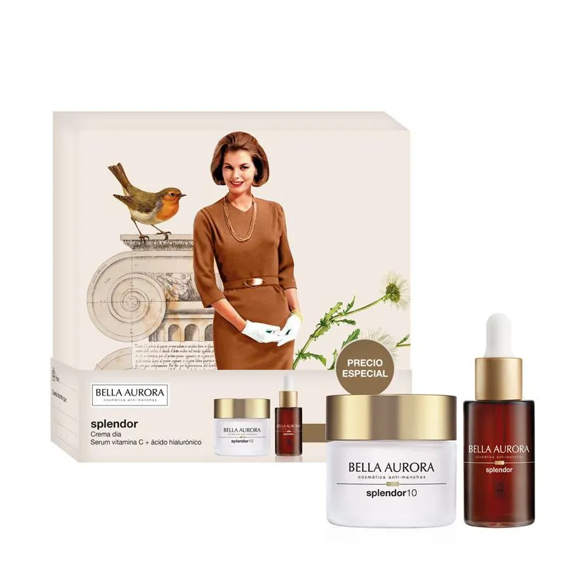 Pack splendor día + splendor serum iluminador antioxidante