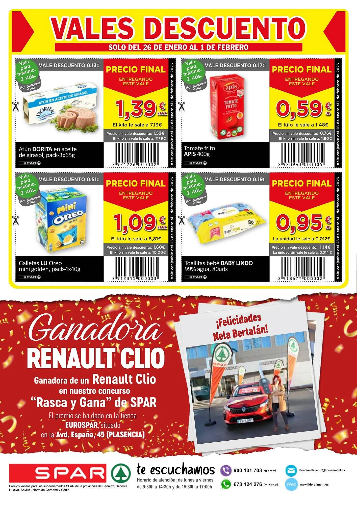 Catálogo de Folleto SPAR 26 de enero al 1 de febrero 2026 - Página 2