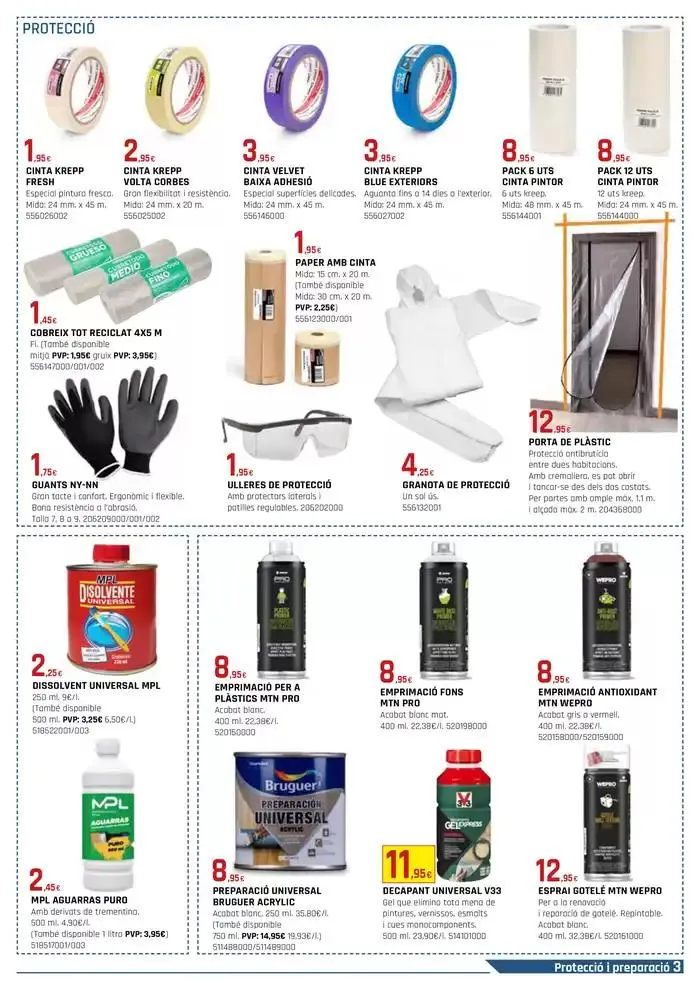 Catálogo de Especial Pintures 8 de mayo al 7 de julio 2025 - Página 3