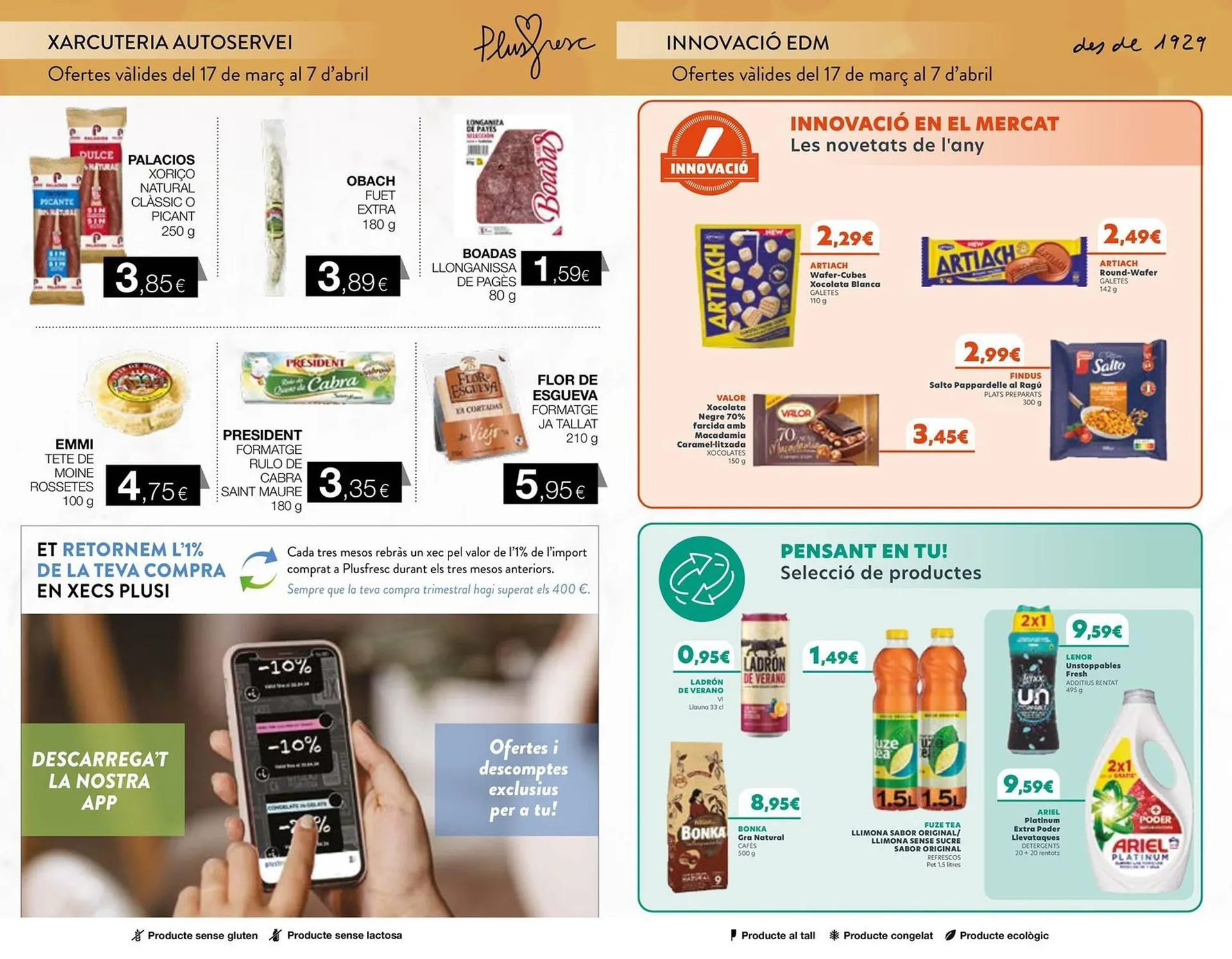 Catálogo de Folleto Plusfresc 17 de marzo al 7 de abril 2026 - Página 11