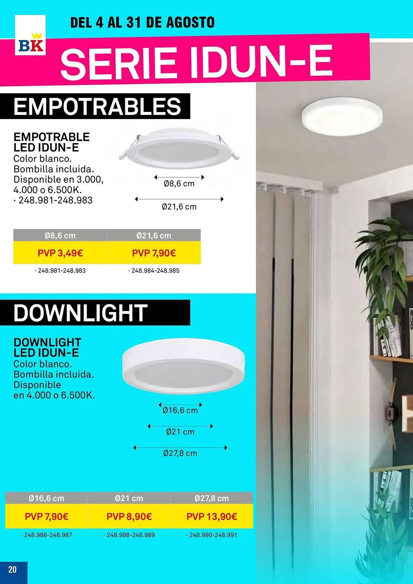 Catálogo de Folleto Bricoking 14 de agosto al 31 de agosto 2025 - Página 20