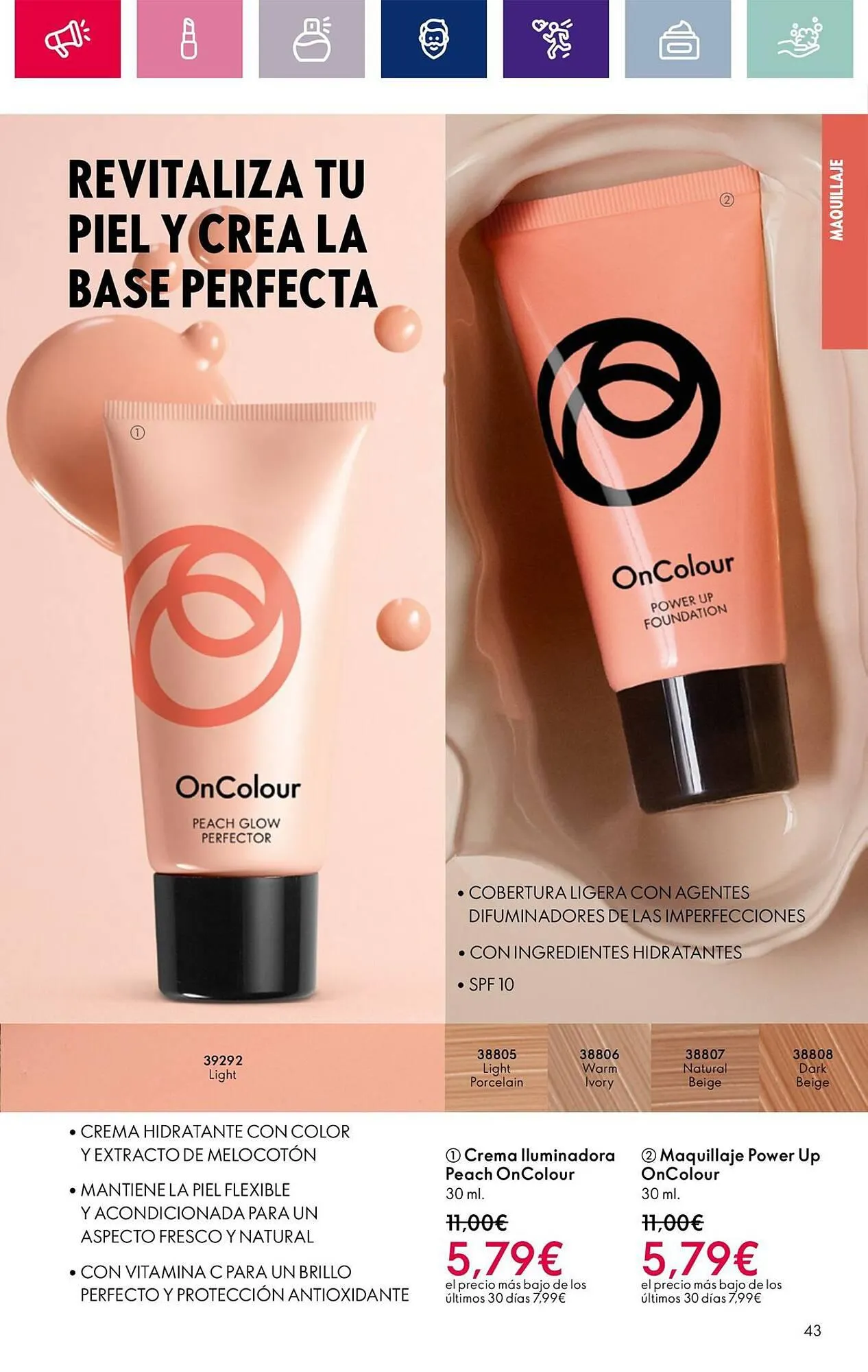 Catálogo de Folleto Oriflame 2 de enero al 22 de enero 2024 - Página 43