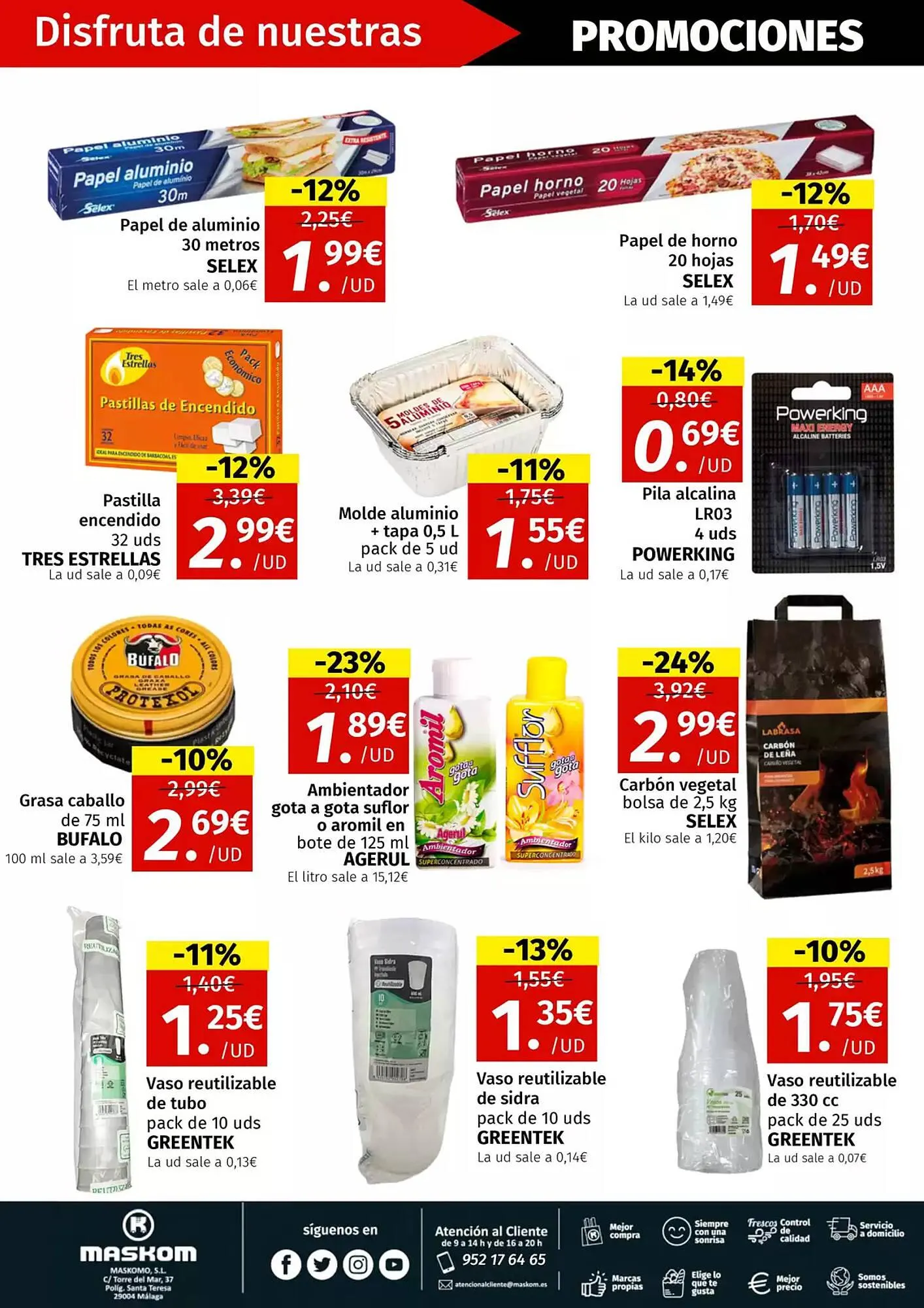 Catálogo de Folleto Maskom Supermercados 30 de abril al 1 de junio 2025 - Página 36